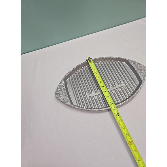 Wilton Armetale Gourmet Grillware Football Shape Griller - Picture 14 of 14